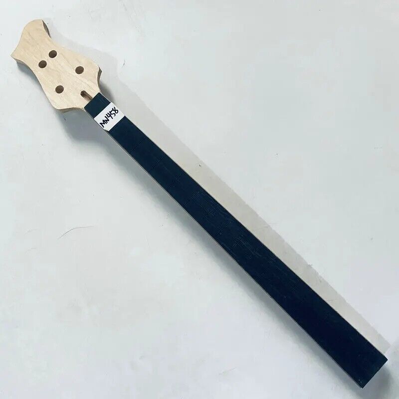 DIY Project Maple Wood 4 String Bass Neck, Rosewood 21 Frets Fingerboard