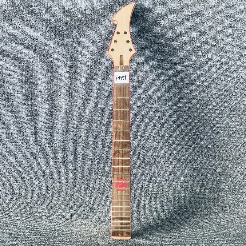 Custom Guitar Maple Wood Neck, 20 Frets Rosewood Fingerboard Fretboard