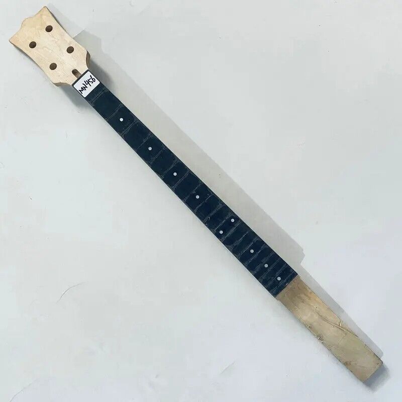 Mini 4 String Bass Maple Wood Set In Neck, Rosewood 19 Frets Fingerboard