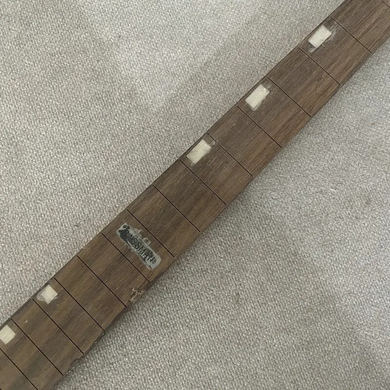 Maple Wood Electric Bass 4 String Neck, Rosewood Fingerboard 24 Frets