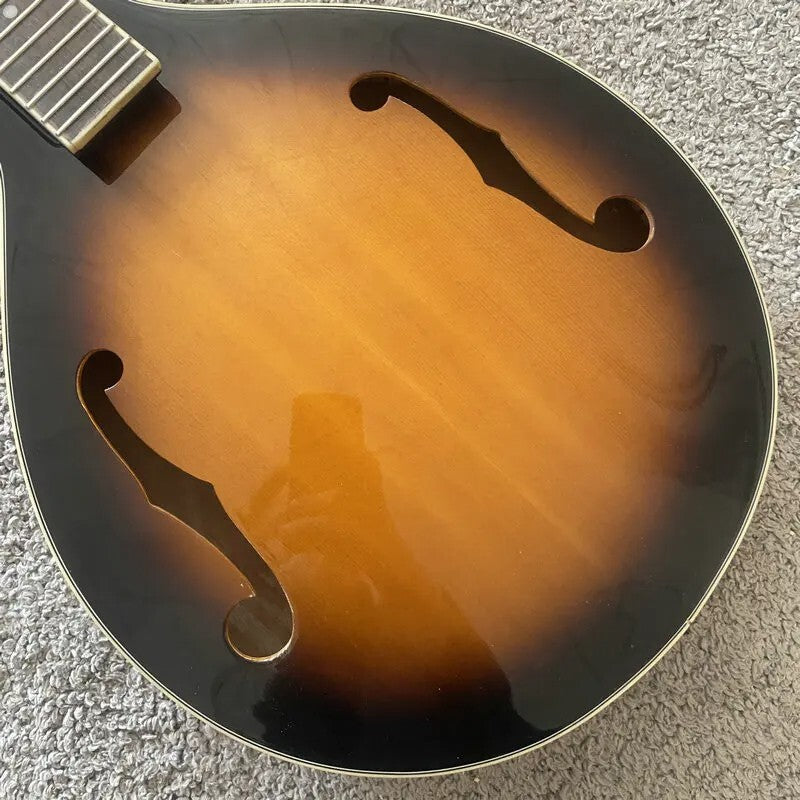 Tobacco Burst 8 String Mandolin Guitar, with Mahogany Neck, Rosewood Fingerboard