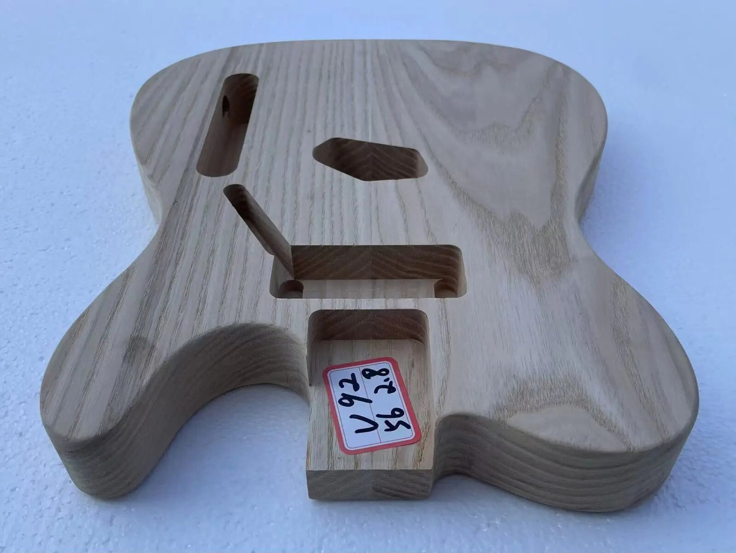 Unfinished Ash Wood Electric Guitar Body Fit Telecaster Tele