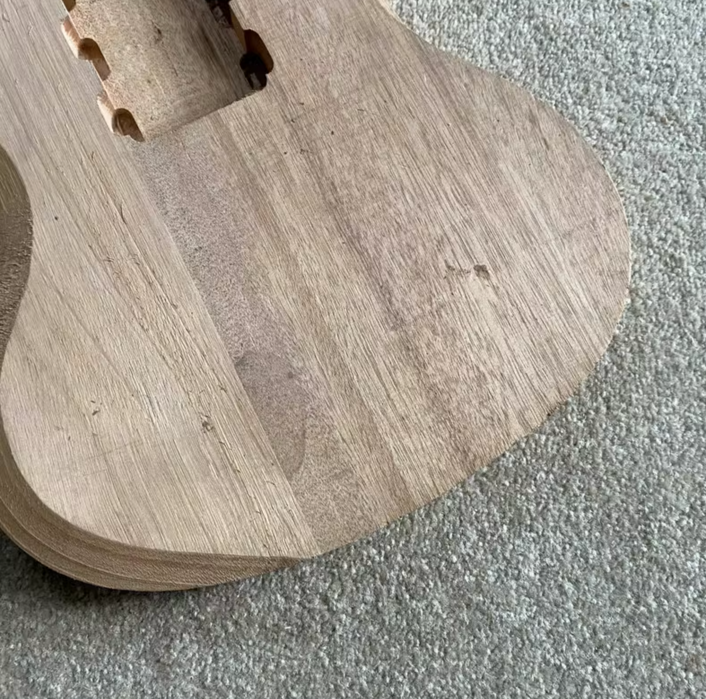 HHH Mahogany Wood Unfinished Guitar Body Fit SG Guitars