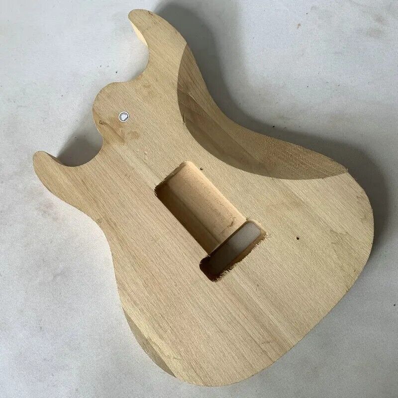 HSS Tiger Maple Top Guitar Basswood Body Fit Stratocaster Strat