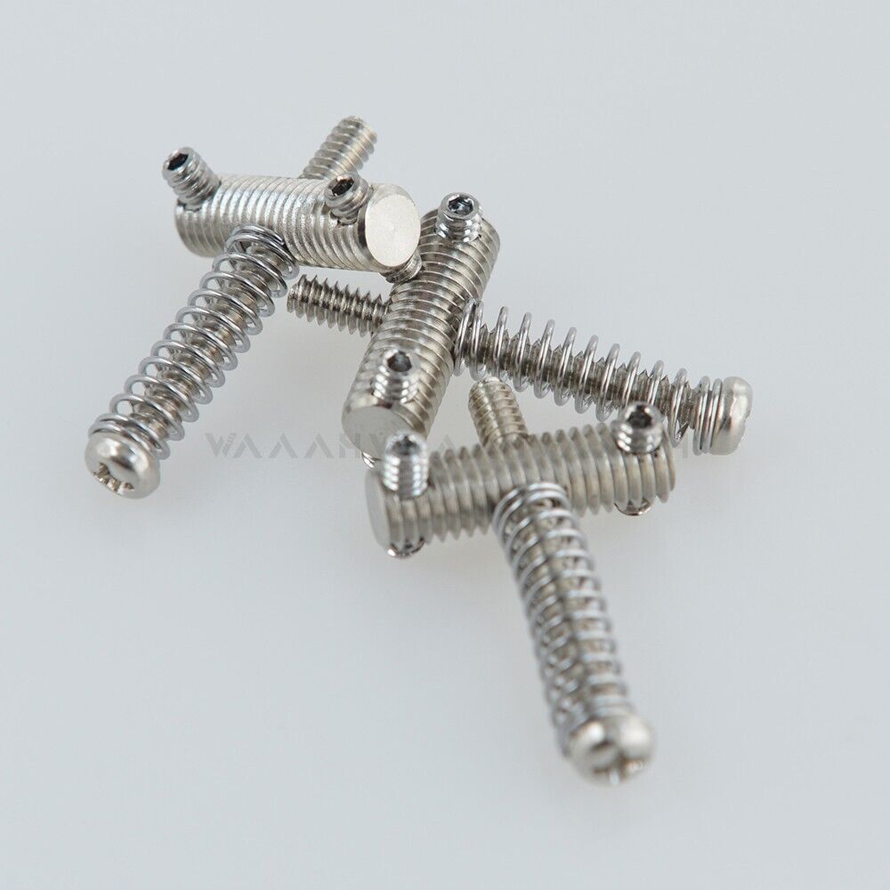 Vintage Threaded Saddles Guitar Vintage Ashtray Bridge Saddles For Telecaster