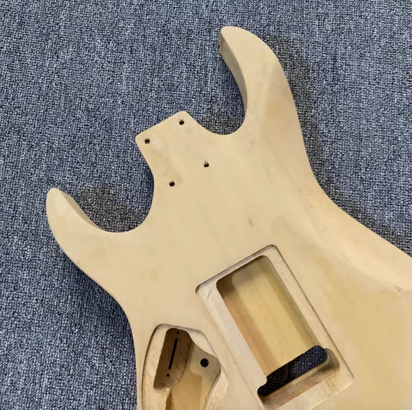 Solid Basswood HSS Guitar Body DIY Project