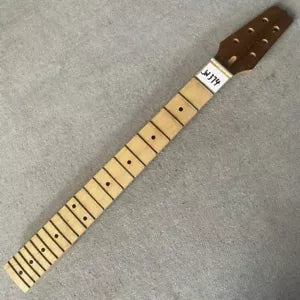 Maple Wood Guitar Neck, 21 Frets Fingerboard Fretboard