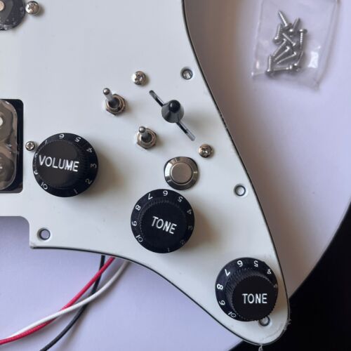 HSH Prewired Guitar Pickguard Set Wilkinson Humbucker Pickups For Fender Stratocaster Strat