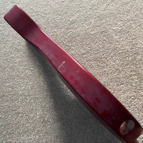 Red Solid Basswood 4 String Electric Bass Body