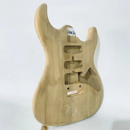 HSS Basswood Guitar Double Cutaway Body with 2 Point Bridge System Fit Strat ST