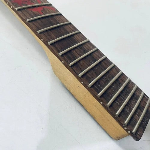 Black Reversed Headstock Guitar Maple Wood Neck, Rosewood 24 Frets Fingerboard