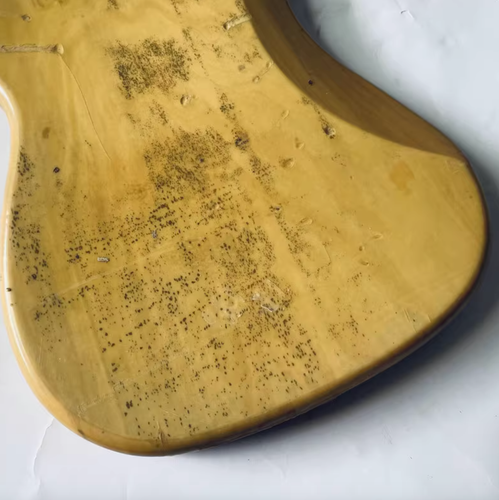 Alder Wood 4 String Bass Guitar Body DIY Project
