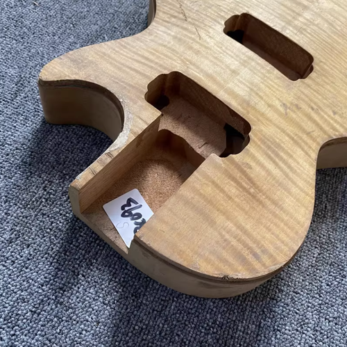 Tiger Maple Top Single Cut Mahogany Guitar Body Fit Les Paul LP