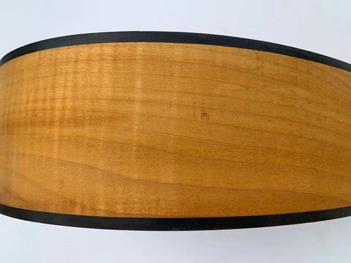 Tiger Maple Top Dobro Resonator Guitar Body with Neck, Rosewood Fretboard