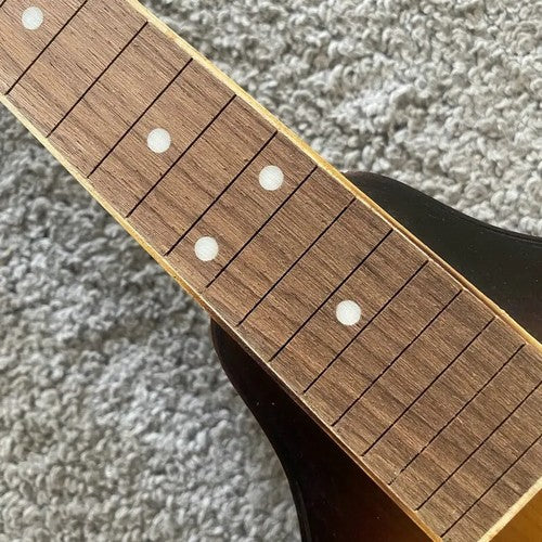 Spruce Wood Top 8 String Mandolin Body with Neck, Rosewood Fingerboard