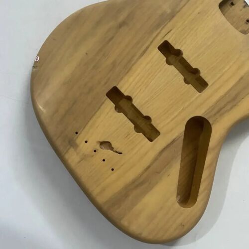 Solid Ash Wood Bass Guitar Body Fit Jazz Bass