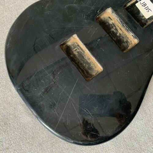 Black 4 String Electric Bass Basswood Body DIY Project