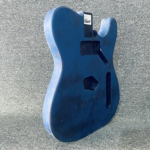 Blue Single Cut Guitar Basswood Body Fit Telecaster Tele