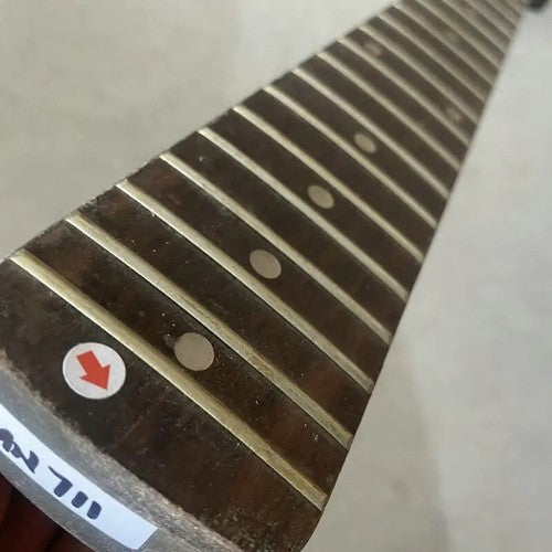Black Electric Guitar Maple Wood Neck, Rosewood 21 Frets Fretboard DIY Project