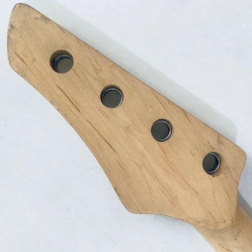 Fretless 4 String Electric Bass Maple Wood Neck DIY Project