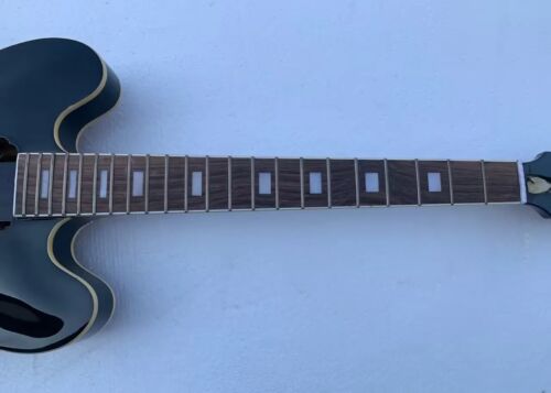 Maple Top Semi Hollow Jazz Guitar Body with Neck, Roewood Fingerboard