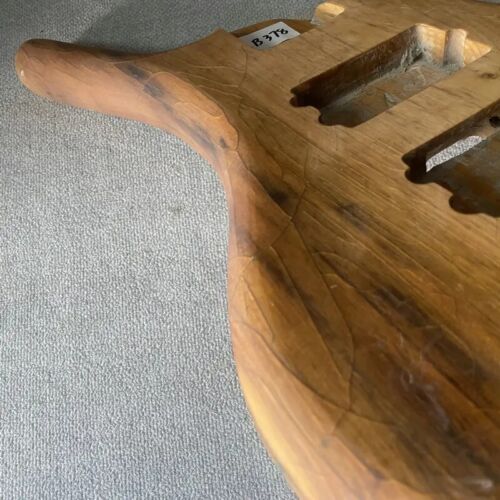 Maple Wood 4 String Electric Bass Neck, Mahogany Body DIY Project