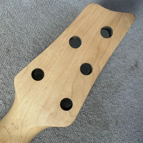Giannini 5 String Bass Maple Wood Neck, 24 Frets Rosewood Fingerboard