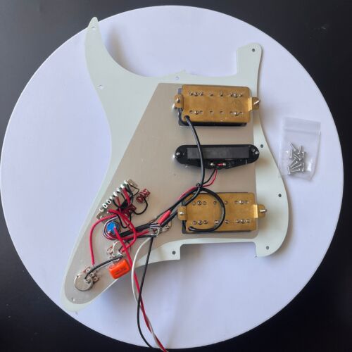 HSH Prewired Guitar Pickguard Set Wilkinson Humbucker Pickups For Fender Stratocaster Strat
