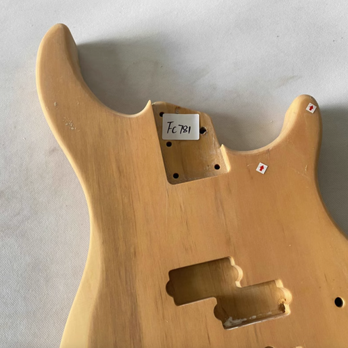 Basswood 4 String Electric Bass Body DIY Project