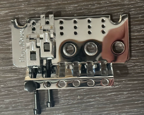 Chrome Floyd Rose Guitar Bridge Tremolo Base Plate