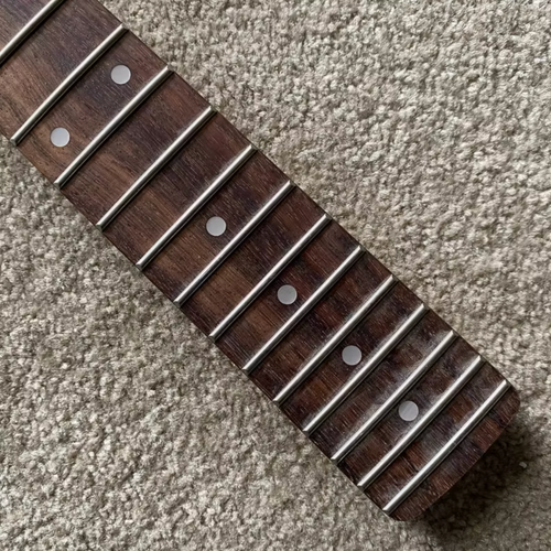 Blue XO Guitar Maple Wood Neck, 22 Frets Rosewood Fingerboard