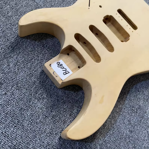 Solid Basswood HSS Guitar Body DIY Project