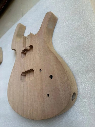 HH Unfinished Mahogany Wood Guitar Body DIY Project