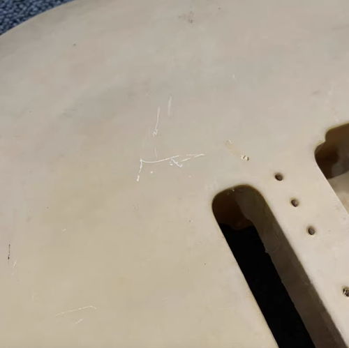 Solid Basswood HSS Guitar Body DIY Project