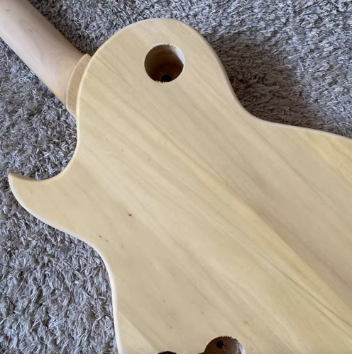 Harley Benton Solid Basswood Body, Maple Neck, Rosewood Fretboard Fit Les Paul