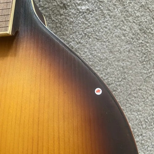 Spruce Wood Top 8 String Mandolin Body with Neck, Rosewood Fingerboard