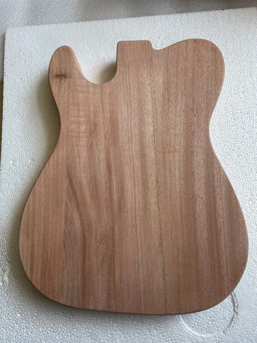 Unfinished Mahogany Wood Guitar Humbucker Body DIY Project Fit Telecaster Tele