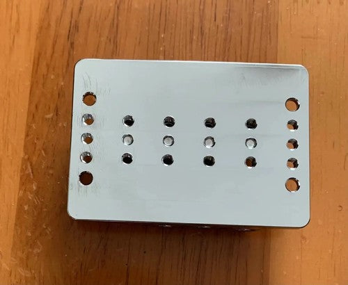 Brass Electric Guitar Fixed Bridge System in Chrome