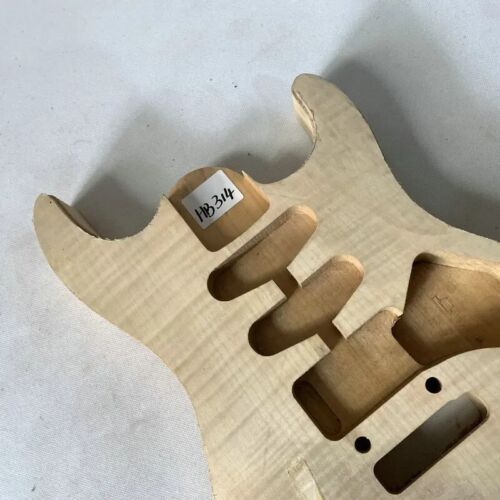 HSS Tiger Maple Top Guitar Basswood Body Fit Stratocaster Strat