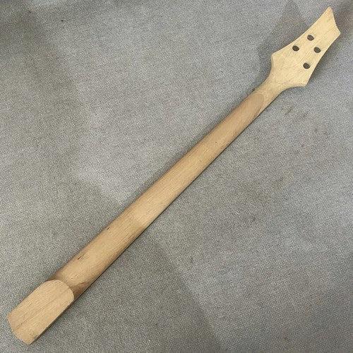 Maple Wood Electric Bass 4 String Neck, Rosewood Fingerboard 24 Frets