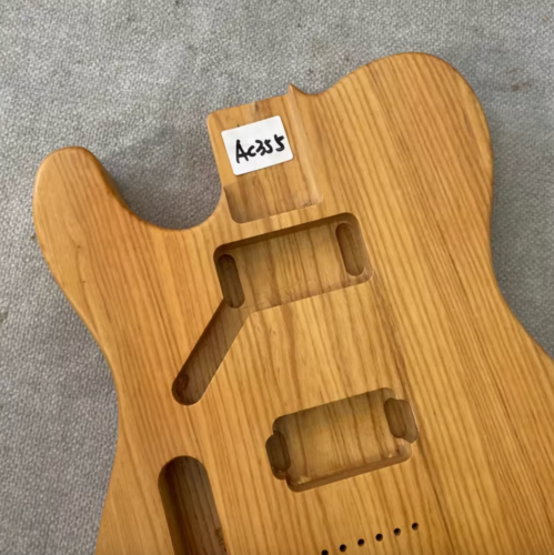 Lefty Ash Wood Guitar Single Cut Body Fit Telecaster Tele