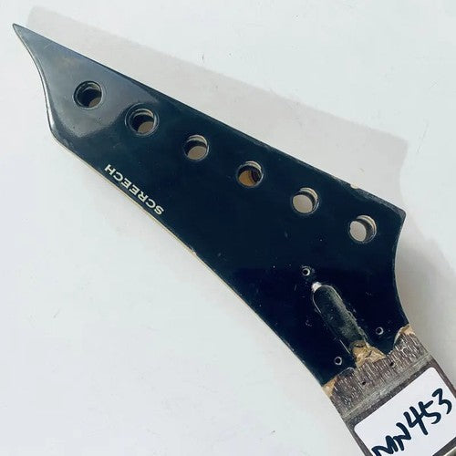 Black Reversed Headstock Guitar Maple Wood Neck, Rosewood 24 Frets Fingerboard
