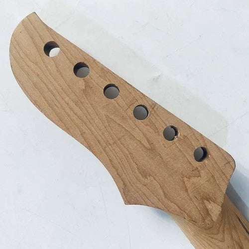 Roasted Maple Wood Electric Guitar Neck, Rosewood 21 Frets Fingerboard