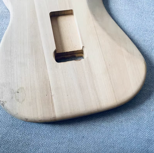 Basswood Solid Guitar DIY Project Body Fit Stratocaster Strat