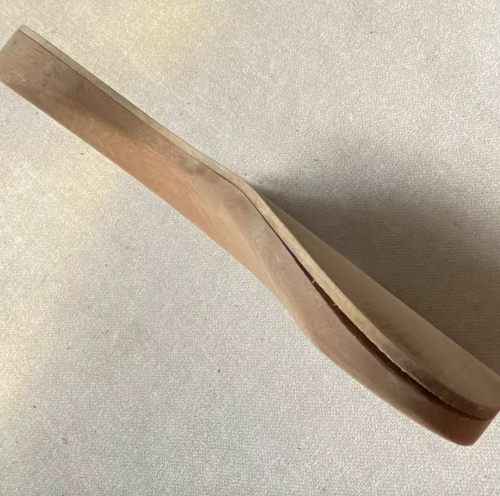 Mahogany Wood HSS Guitar Body with Tiger Maple Top DIY Project