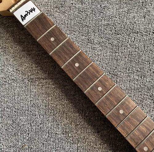 Maple Wood Electric Guitar Neck, Rosewood 21 Frets Fingerboard
