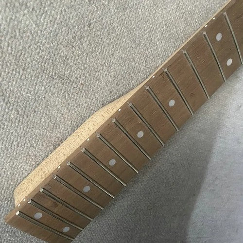 Custom DIY Project 4 String Bass Maple Wood Neck, Rosewood 24 Frets Fretboard