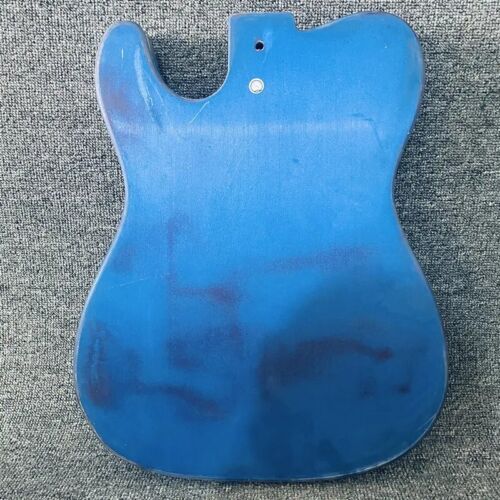 Blue Single Cut Guitar Basswood Body Fit Telecaster Tele