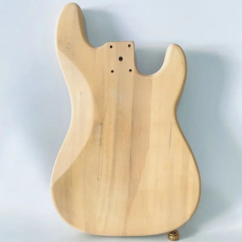Lefty Basswood 4 String Bass Unfinished Body DIY Project