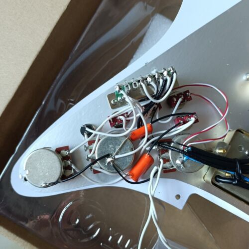 HSH Loaded Prewired Pickguard Wilkinson WVC Alnico5 Pickups Coil Split For Fender Stratocaster Strat